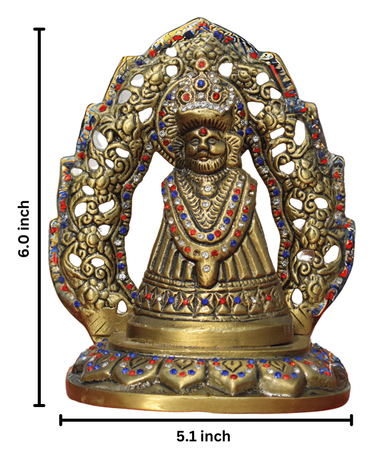 Handmade Khatu Shyam Baba Murti with Nag | Ghar Mandir ke Liye Divya Aashirwad