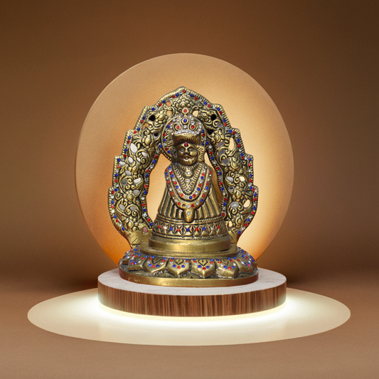 Handmade Khatu Shyam Baba Murti with Nag | Ghar Mandir ke Liye Divya Aashirwad